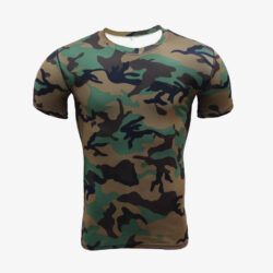 Short Sleeve Rash Guard Camo - Image 1